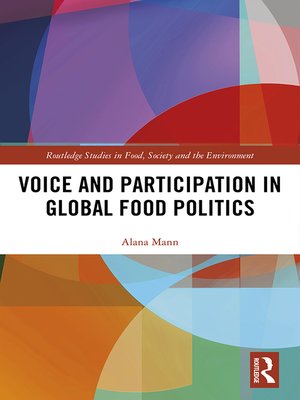 cover image of Voice and Participation in Global Food Politics